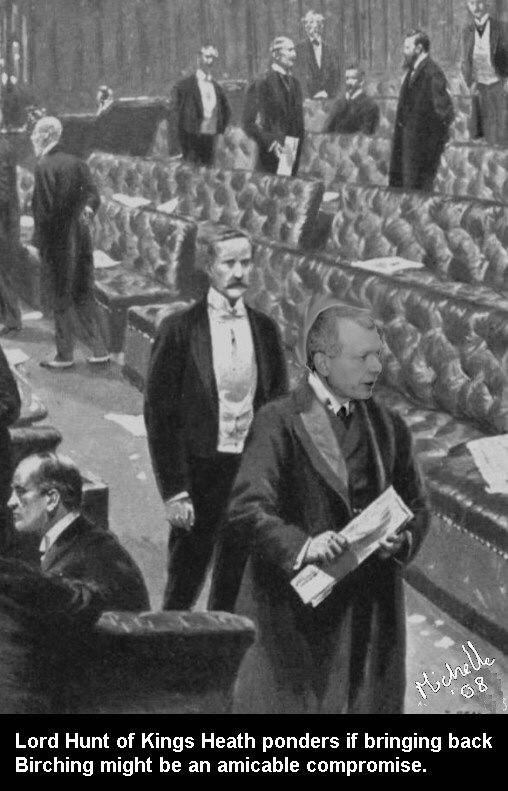 Lord Hunt in the Lords of a Begone era