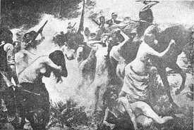 Armenian massacre by Turks