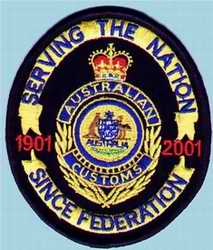 Australian Customs badge