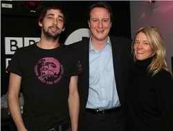 David Cameron in PR shot at Radio 1