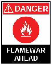 flamewar ahead