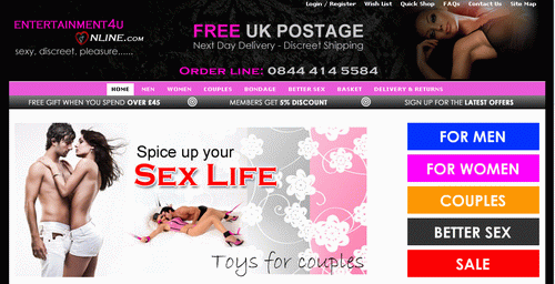 Entertainment4UOnline.com screen shot