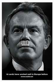 Barcode Blair looking like Hitler