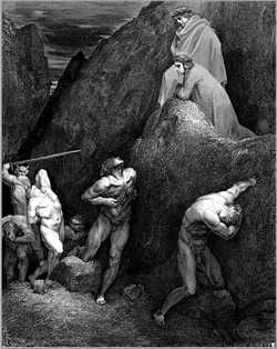 Classic drawing by Gustav Dore