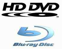 HD DVD BluRay logos